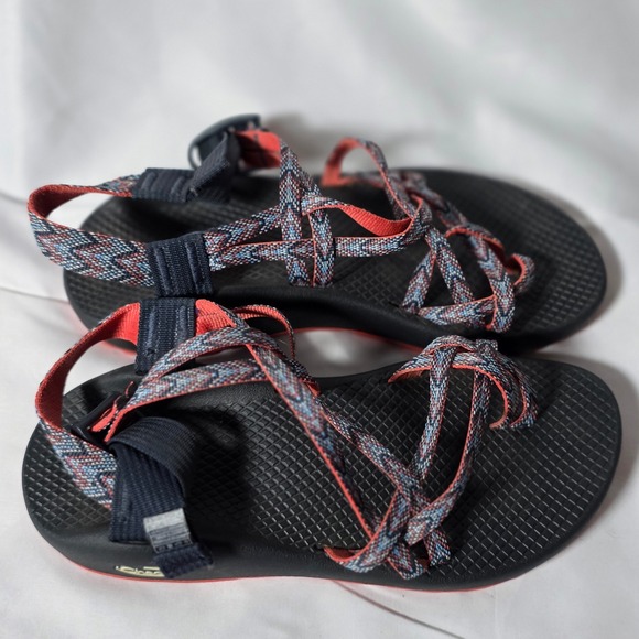 Chaco Shoes - Chaco ZX2 Classic Women's Sandals Size 8 Aztec Comfort Coral Blue Pattern